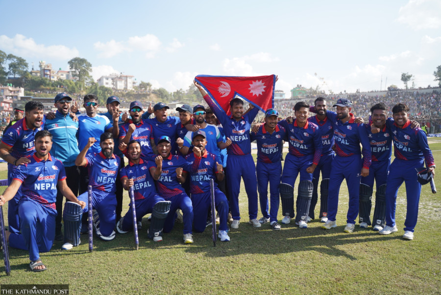 Nepal end decade-long wait for World Cup return
