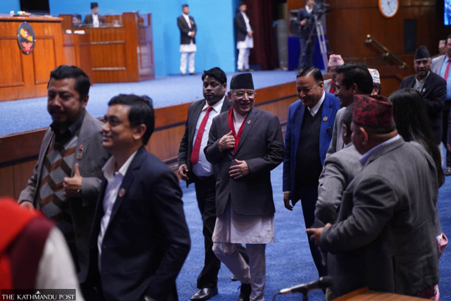 Prime Minister Dahal secures vote of confidence for second time in three months