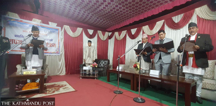 Gandaki Chief Minister Adhikari gives full shape to Cabinet