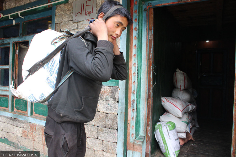 Food distribution centres set up in north Gorkha