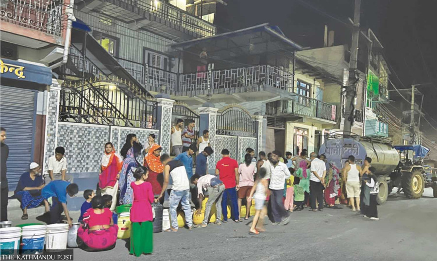 Water from Kokaha stream arrives in thirsty Dharan