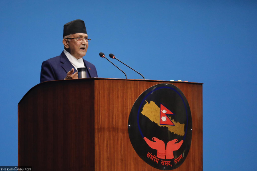 Oli accuses authorities of trying to protect guilty and frame innocents in refugee scam