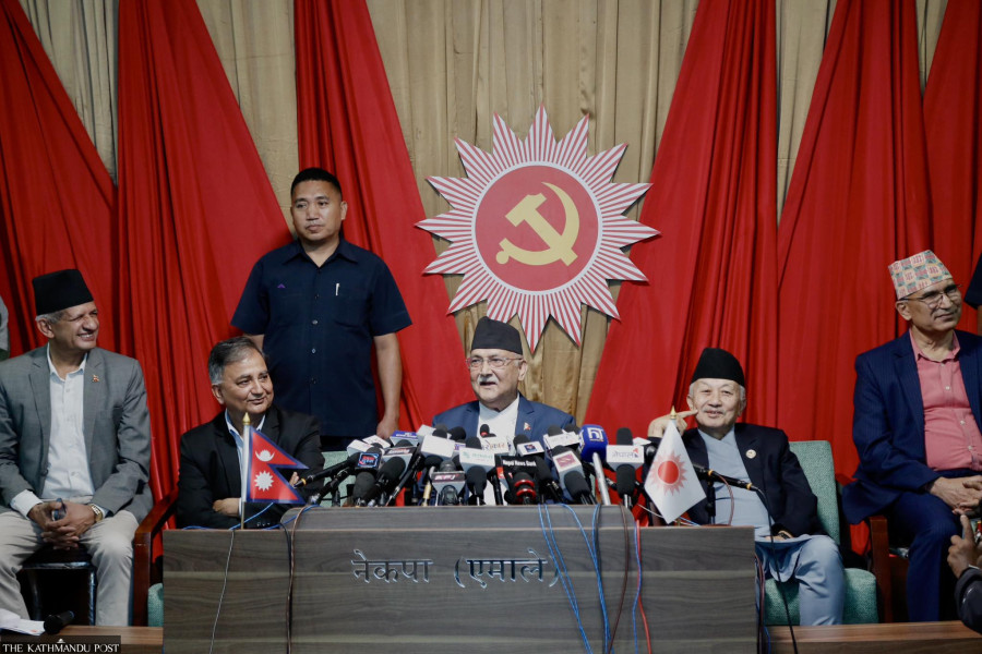 Congress dissidents join UML to demand high-level gold probe