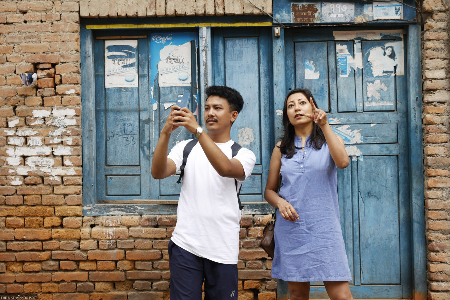 Capturing the old Kathmandu