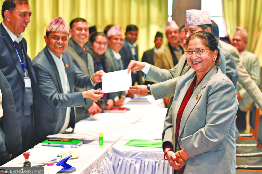 Urmila Aryal set to get elected upper house vice-chair unopposed