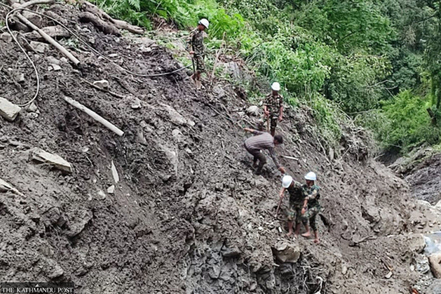 Landslide-hit water supply in remote Humla village restored
