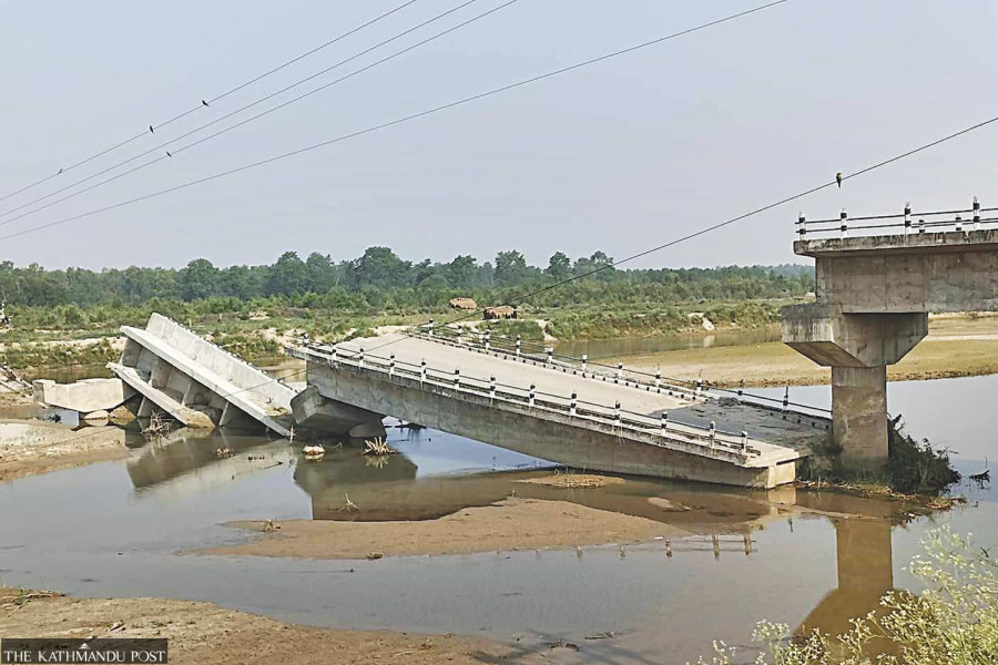 Bridge construction in Jabdighat area left in limbo