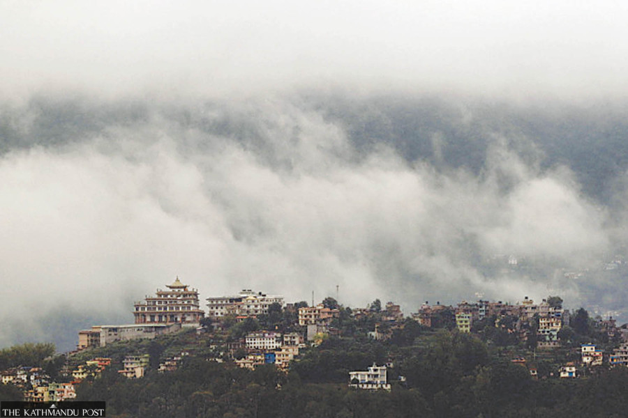 Low-pressure system responsible for cloudy conditions in many places