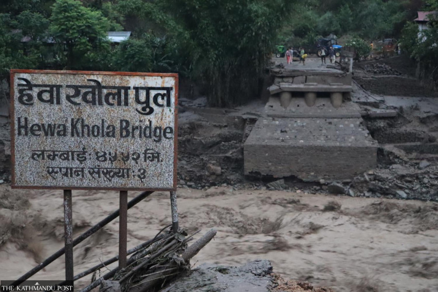 Six swept away by river in Panchthar