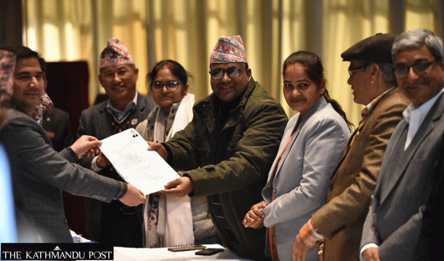 Nepali Congress’ Mukta Kumari Yadav files candidacy for House deputy Speaker