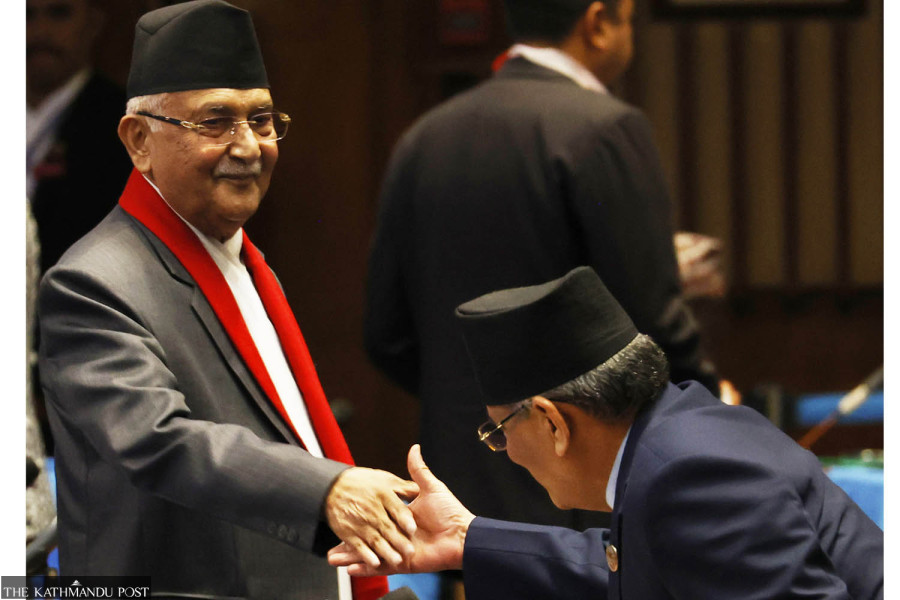Policies, programmes pass Parliament after PM pacifies UML