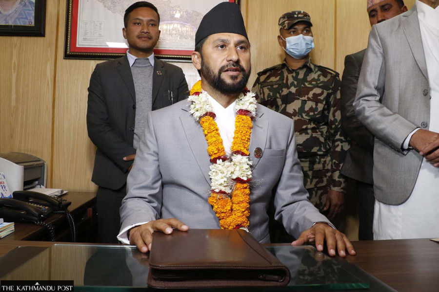 Home Minister Lamichhane directs Nepal Police to arrest ‘fugitive’ lawmaker Koiri