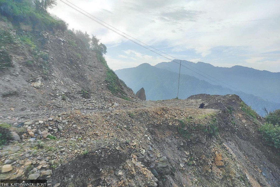 Gorkha folk struggle to transport essentials with road upgrade work incomplete