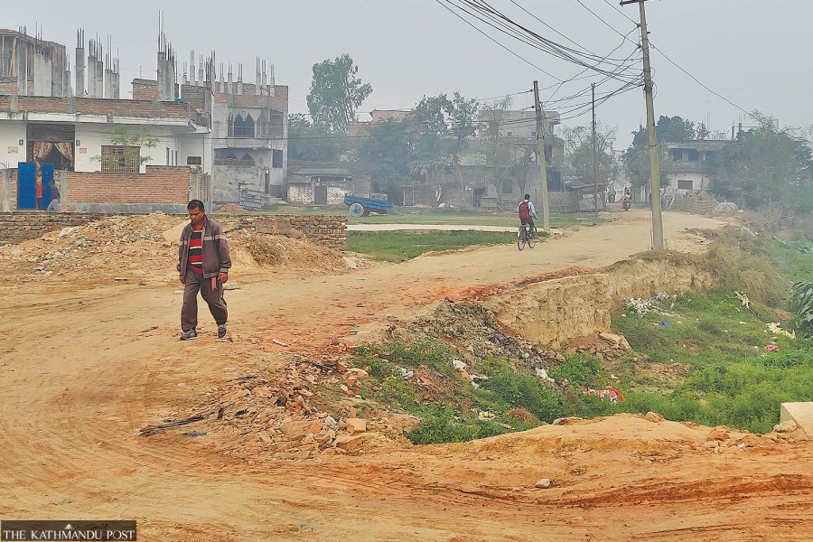 Simultaneous works on three road sections disrupt lives of locals