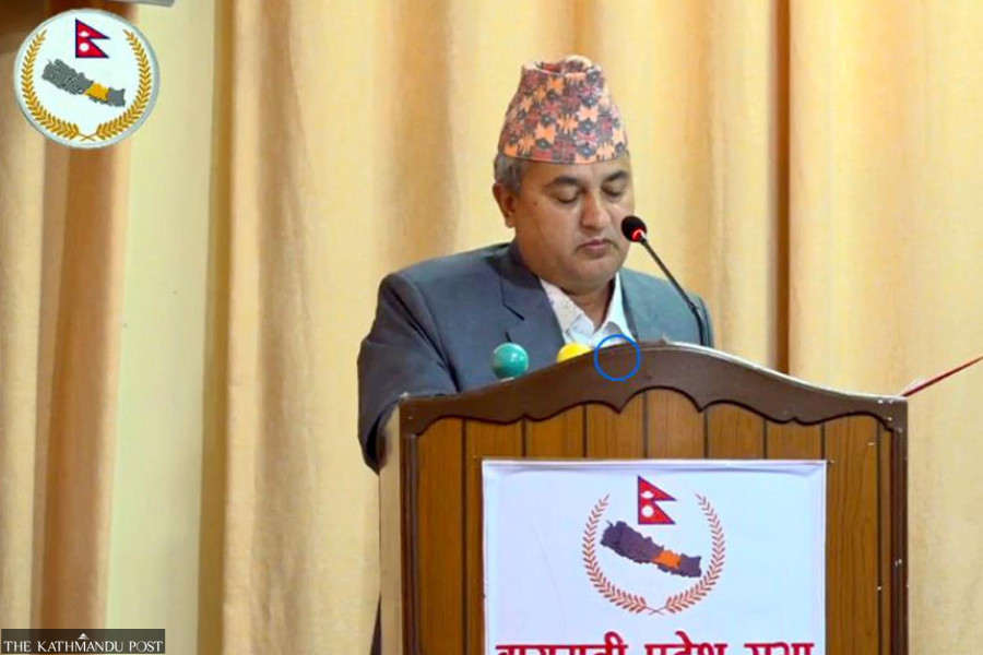 Bagmati Chief Minister Jammakattel wins trust vote