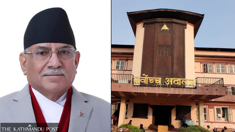 Petitions filed at Supreme Court against Prime Minister Dahal