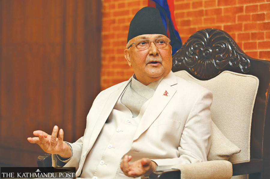 Oli okayed Lower Arun for Indian firm, now blames Dahal