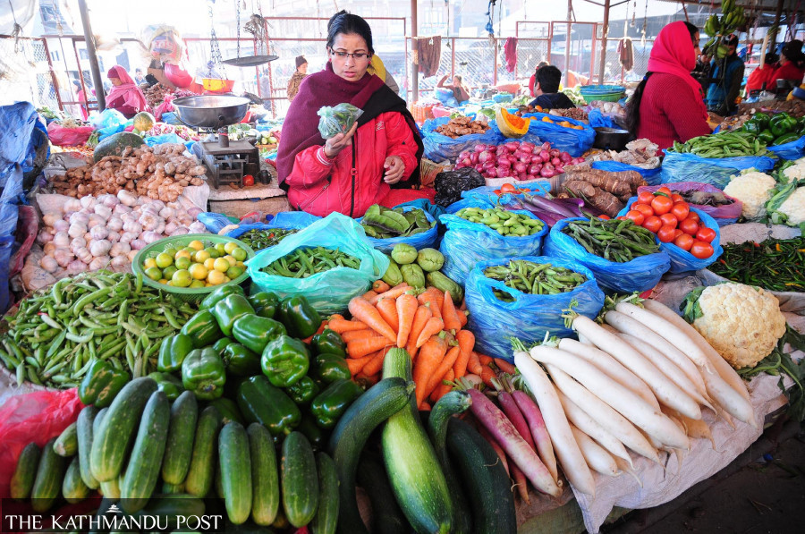 Vegetable prices drop sharply in Kathmandu
