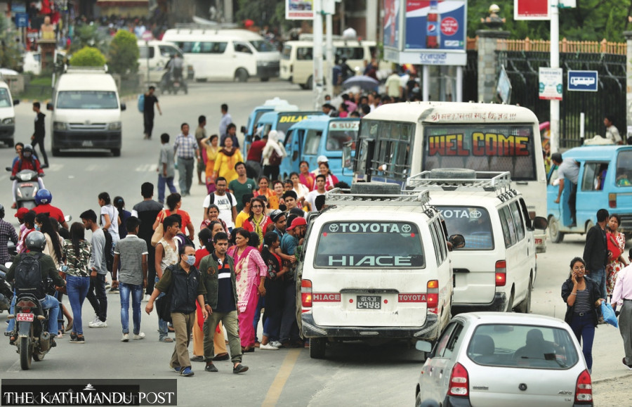 Bagmati Province’s reduction in bus fares has not been implemented, commuters complain