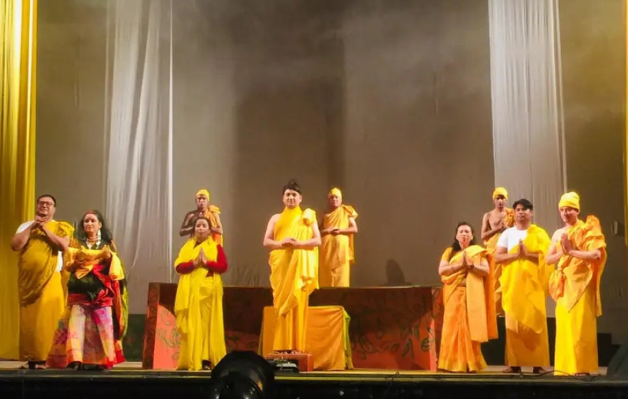 Buddha love of Nepali theatre