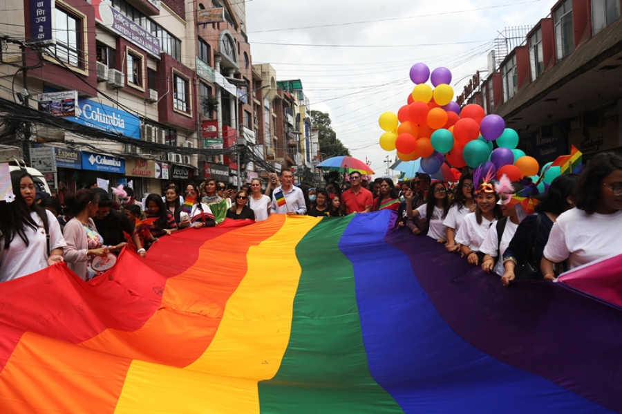 Rainbow over Nepal