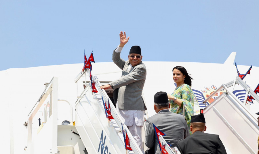 Saffronisation of Dahal’s diplomacy