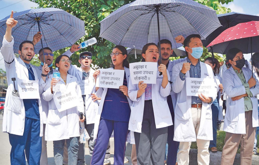 Ending violence against doctors