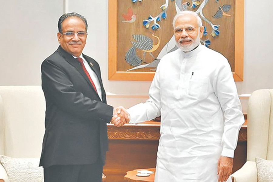 Dahal’s Delhi ‘darshan’
