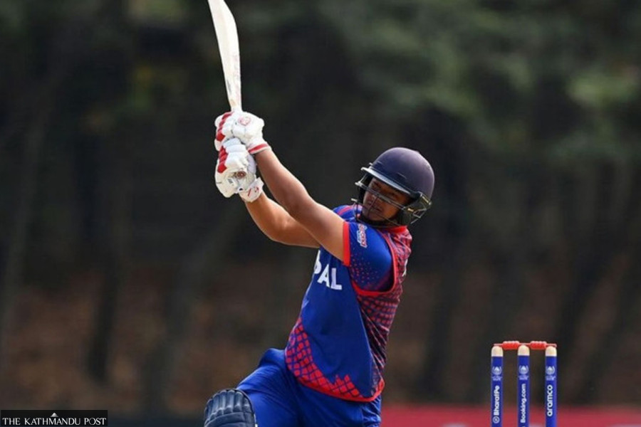 Nepal set 213 runs target against Maldives