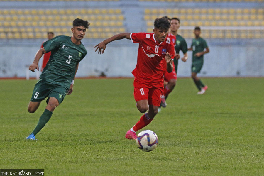 Nepal lose to Pakistan 1-0
