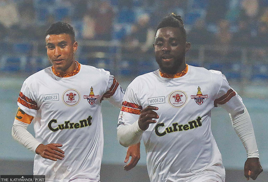 Binong snatches late draw for Butwal