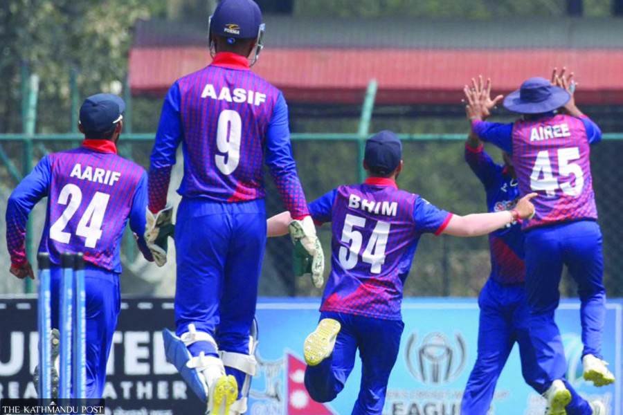 Sandeep Lamichhane grabs five wickets as Nepal restrict PNG to 95 runs