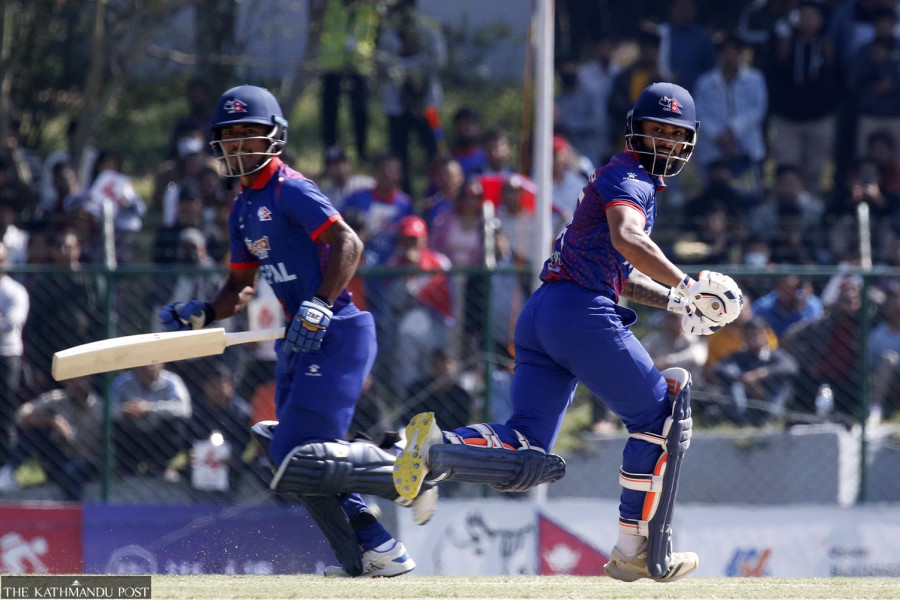 Nepal off to solid start