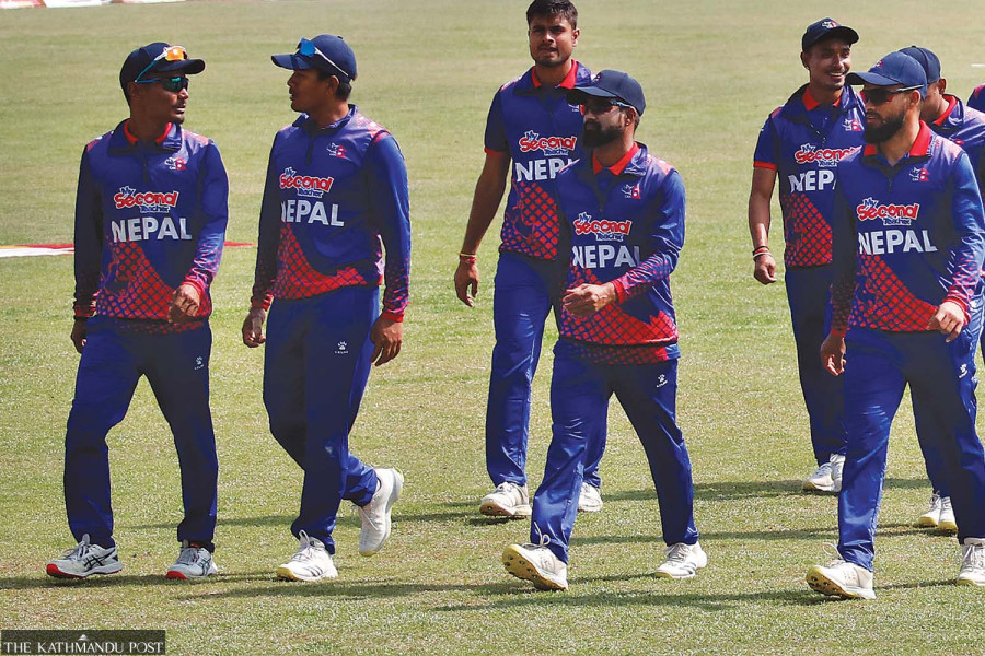 Nepal face PNG in UAE Tri Series today