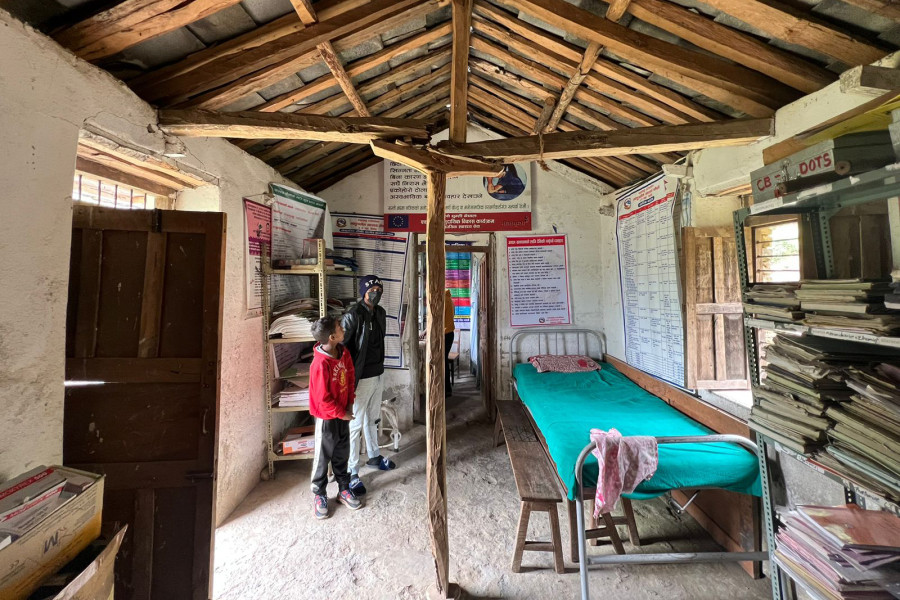 An aging health post is in desperate need of repairs