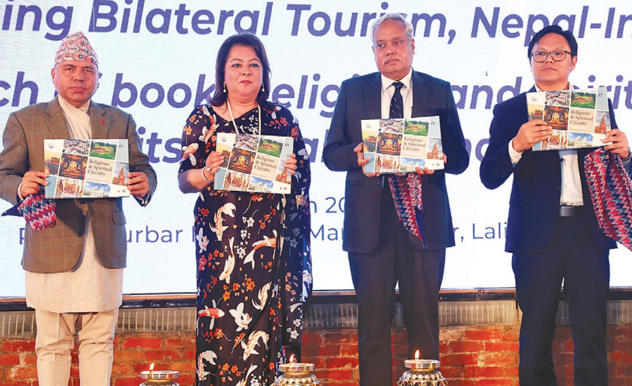 Book on Nepal-India spiritual circuit launched