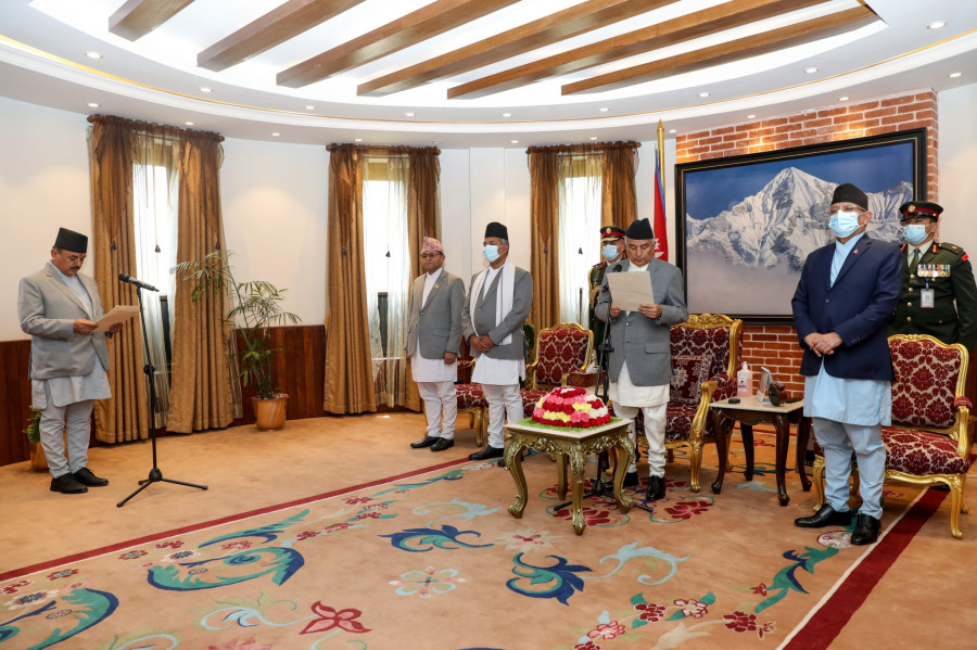 Surendra Acharya appointed women, children and senior citizens minister