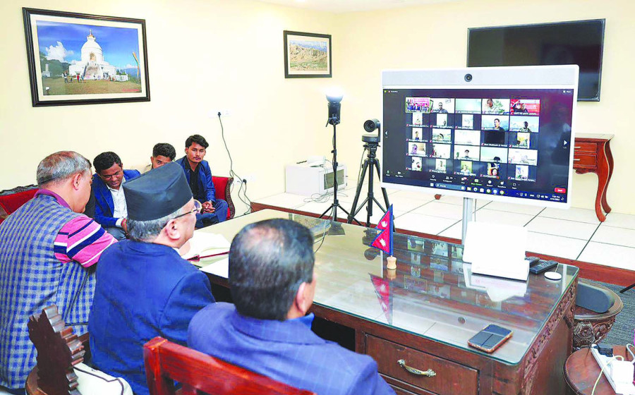 Prime minister renews voting pledge to Nepali citizens residing abroad