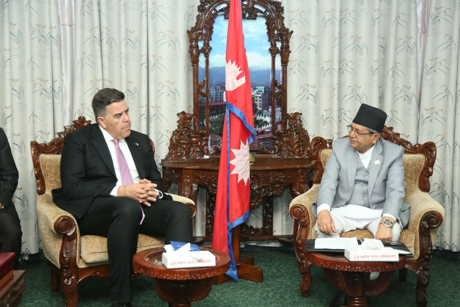 Australian House Speaker Dick holds talks with Nepali counterpart Ghimire, National Assembly chair Timilsina