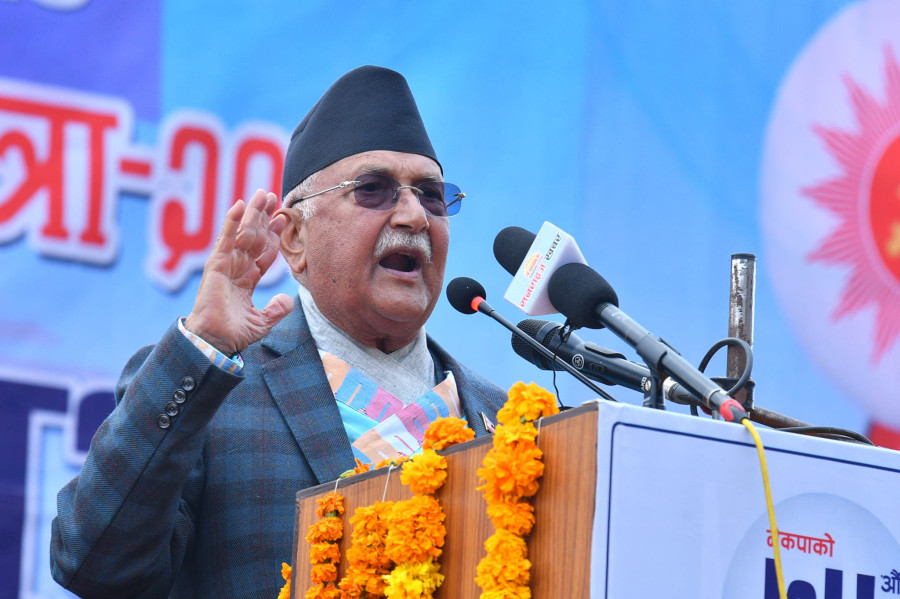 UML chair Oli manhandled in Dhankuta