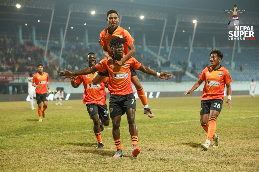 Twum late strike fires Pokhara into playoffs