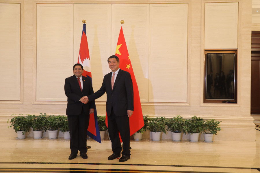 DPM Shrestha urges China to sign implementation deals on BRI projects
