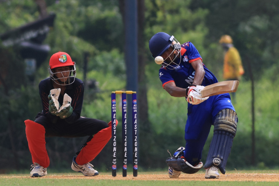 Nepal U-16 post 185 runs target for Singapore