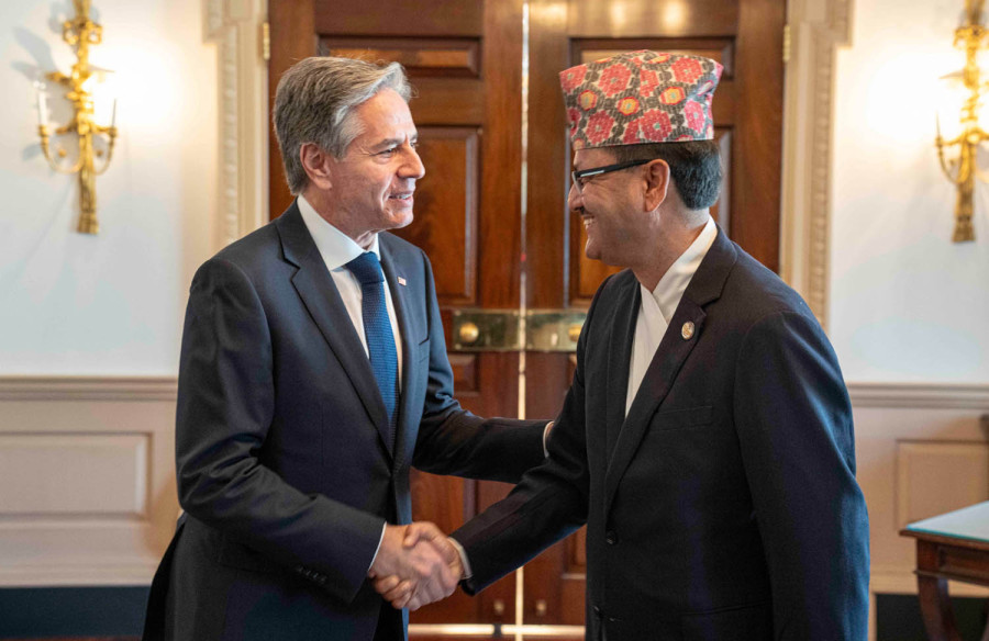 Foreign Minister Saud, US Secretary of State Blinken hold talks