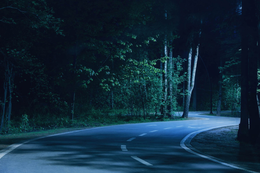 Night on the haunted highway
