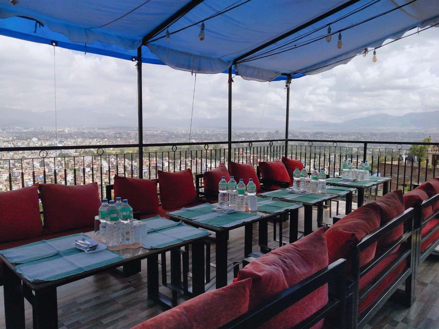 Savouring Newa flavours with a view