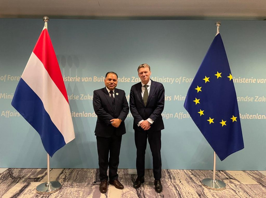Foreign Secretary Paudyal seeks continued cooperation from the Netherlands