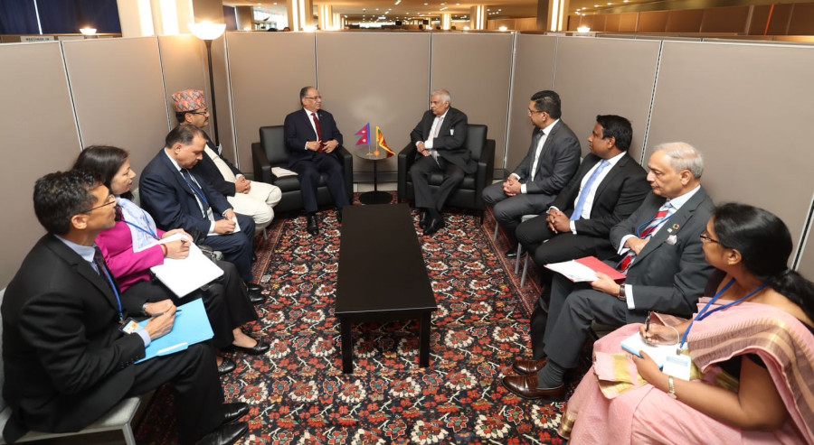 Dahal, Saud meet leaders on UN assembly sidelines