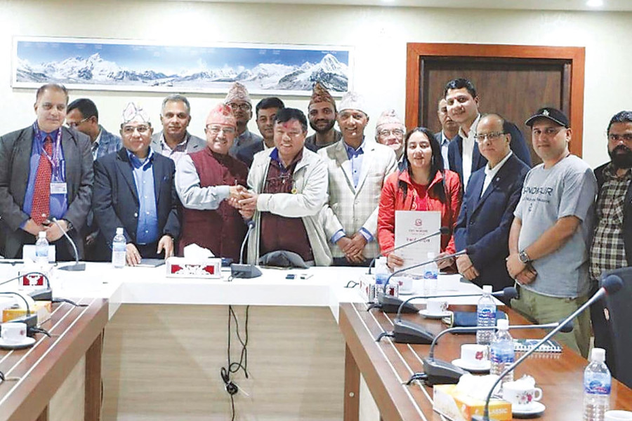 Government, Mahabir Pun sign seven-point agreement