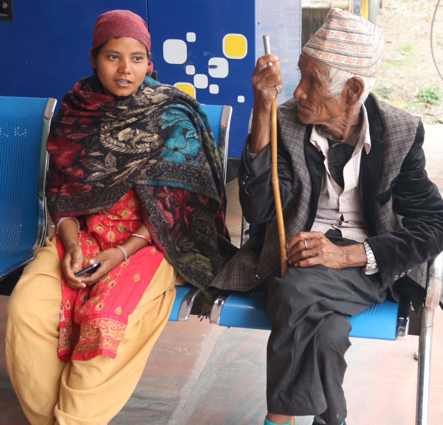 Residents of outlying settlements in Salyan walk for three days to the local government office